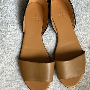 J. Crew Women's Brown Slide Sandals